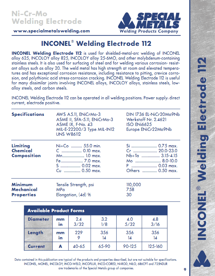 INCONEL 112����
